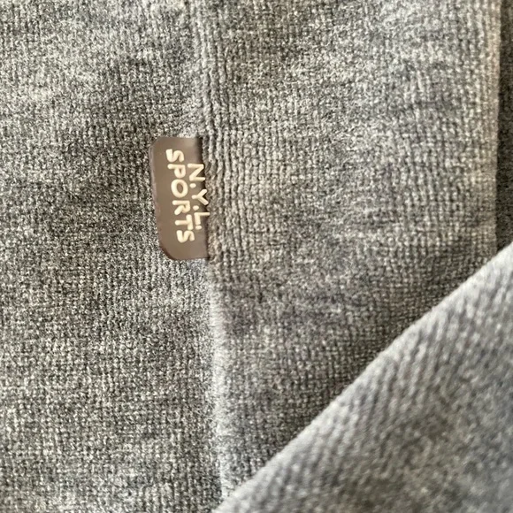 New York Laundry Gray Zip-Up Jacket and Pants Set - Picture 2 of 5